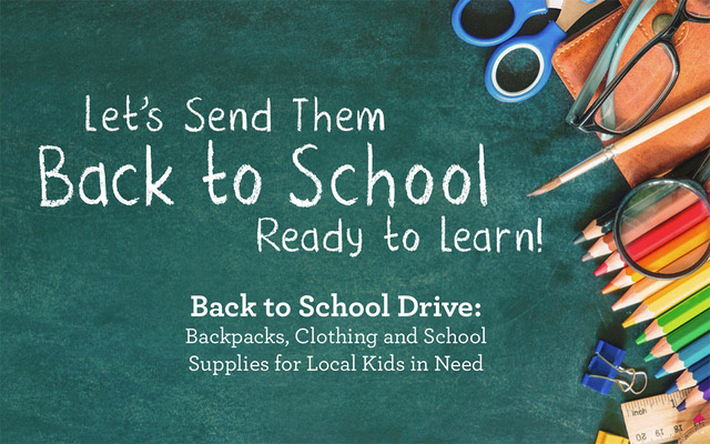 Start a Homeless Child’s School Year Off Right!
