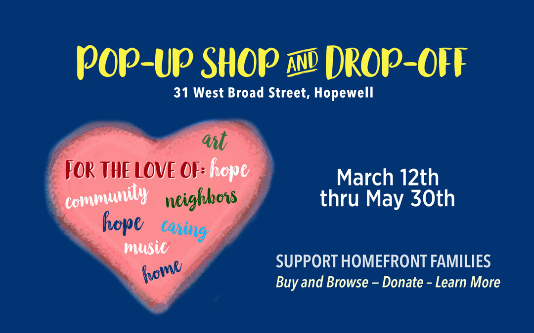 Pop-Up Shop to Support HomeFront