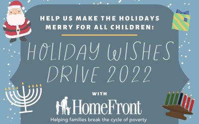 HomeFront’s Holiday Wishes Drive – 2022