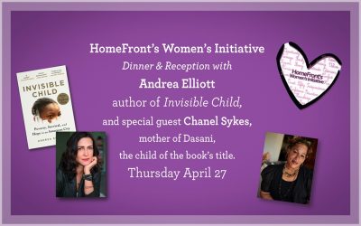 HomeFront’s Women’s Initiative Reception featuring Andrea Elliott with Chanel Sykes